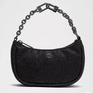 NWT Lululemon City Essentials Nano Shoulder Bag Glitter